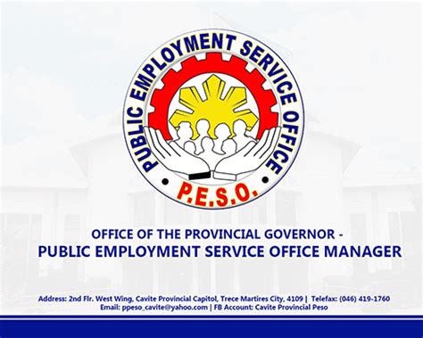 Provincial Public Employment Service Office – Provincial Government of.